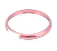 Garniture de Porte-clés à Distance Aramox, Remplacement de Décoration de Porte-clés en Alliage D'aluminium pour Mini R55 R56 R57 R58 R59 R60(Rose)