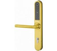 Garniture de porte Intelock Multi THIRARD entraxe 85 Révers. carré 8 - Or - 78913