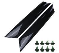 Garniture de poteau de pare-brise de véhicule compatible avec Mini Cooper R55 R56 R57 2007-2015 remplace 51137272583 51137272584