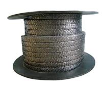 Garniture de presse-étoupe en fibre de graphite haute température avec lubrifiant PTFE - 5 mètres for applications marines(28mm)