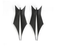 Garniture De Protection D'accoudoir Couverture Poignée Panneau De Porte Intérieure De Style Carbone Pour BMW Série 5 G30 G38 2018 - 2020 Intérieure Voiture(Black (1 Set))