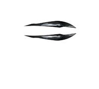 Garniture de Protection des Sourcils et des paupières des phares Avant pour BMW Série 3 F30 F31 318i 320i 2012-2018, Aspect Carbone (Normal/Aspect Carbone)