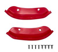 Garniture de protection pour pare-chocs avant pour Dodge For Challenger pour HellCat avec construction en ABS, compatible et modèles de 2015 à 2024 pour une défense anti-rayures durable (rouge)