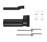 Garniture de raccordement WC étagée (DN 90/100 - « Pfuschers Set »).