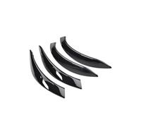 Garniture De Remplacement pour Poignée De Porte Intérieure (pour BMW Série 3 Et 4 F30-F36) Cache Poignée Panneau Intérieur Voiture( Black Outer Cover)