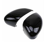 Garniture de rétroviseur latéral noir brillant pour Fiesta MK7 2008-2017 - Noir brillant - Coque de rétroviseur droit et gauche