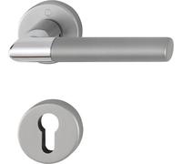 Garniture de rosette HOPPE Lecce 1405/42KV/42KVS aluminium F49/F9-2 ( 3000220014 )