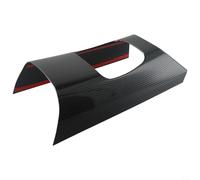 Garniture de sortie d'aération arrière en matériau ABS pour Hyundai pour IONIQ 6 2023 style fibre de carbone couvercle de sortie de climatiseur arrière décoration anti-coup de pied