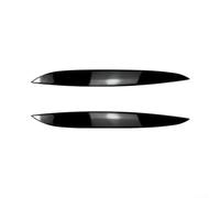 Garniture de sourcils de phare automobile en ABS pour Golf MK4 GTI SDI R32 pour FSI GL GLS 2 portes 4 portes 1997 2005 Pièce extérieure de rechange (noir brillant)
