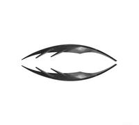 Garniture de sourcils de phare pour Mazda MX-5 Miata ND 2016 2017 2018 2019 2020 2021 2022 2023 2024 ABS (texture fibre de carbone)