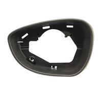 Garniture De Support De Cadre De Rétroviseur Pour Ford Pour Fiesta MK7 2009-2017 Boîtier De Rétroviseur Latéral De Voiture FIXCOR(Black-Left)