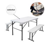 Garniture de Tente Bière Ensemble Chapiteau Jardin Set 3 Pièces Pliable Facile