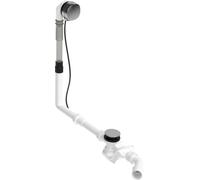 Garniture de vidage et de trop-plein Duravit Quadroval avec lavement de baign...
