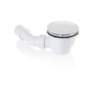 Garniture de vidage HÜPPE EasyStep, hauteur de montage 90 mm, capuchon de vid...