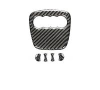 Garniture de Volant de Voiture en Fibre de Carbone Autocollant Couverture décoration Accessoires Automobiles for Audi A4 B8 8K A6 C6 4F Q5 8R Q7 4L A3 8V(Type C)