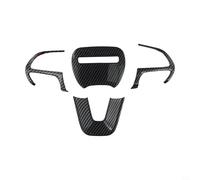 Garniture de volant en fibre de carbone pour Dodge For Challenger Charger 2015 2021, matériau plastique avec une haute fiabilité et stabilité