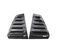 Garniture De Volet De Fenêtre Arrière De Voiture Garniture De Ventilation Latérale pour Golf 7 pour Golf 7.5 MK7/7.5 GTI GTD pour Modèles R HETEVSCCK(Carbon Fiber Look)