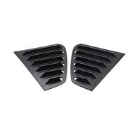 Garniture De Volet De Fenêtre Arrière De Voiture Garniture De Ventilation Latérale pour Golf 7 pour Golf 7.5 MK7/7.5 GTI GTD pour Modèles R HETEVSCCK(Glossy Black)