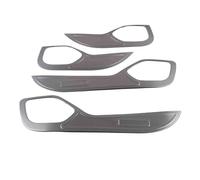 Garniture Décorative Anti-coup De Pied Pour Portière De Voiture Autocollant Décoratif Pour Haut-parleur Audio Pour Peugeot 2008 2019-2023 POMPOMPUR(Argent)