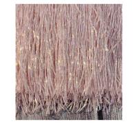 Garniture décorative en cristal 15 cm 30 avec strass for robes, vêtements de danse dentelle et, garniture perles verre, franges à pompons(C331 Pink,30CM x 5Yard)