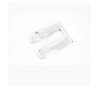 Garniture Décorative Panneau De Levier Vitesse Fibre Carbone Pour Civic 2016-2020 Cadre Autocollant Accessoires D'intérieur Voiture Conduite À Gauche MENSUNUBNM(Argent)