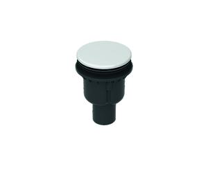 Garniture d'écoulement BetteDown 50, verticale, débit d'écoulement 0,6 l/s, avec BetteAntirutsch Pro, B594-000AY, Couleur: Blanc