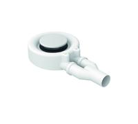 Garniture d'écoulement BetteScope, latéral, débit d'écoulement 0,85 l/s, avec antidérapant Pro, B574-440AY, Couleur: Neige (blanc mat)