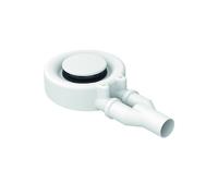 Garniture d'écoulement BetteScope, latéral, débit d'écoulement 0,85 l/s, blanc avec sense antidérapant, B574-000AX