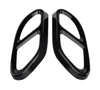 garniture d'embout queue 1 Paire De Garnitures De Sortie D'échappement Compatible Avec Benz Pour C-Class W205 2015 2016 2017 2018 2019 2020