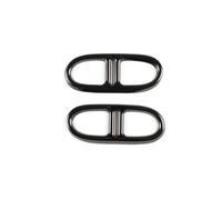 garniture d'embout queue 2 Pièces - Décoration D'échappement Pour Voiture - Enjoliveurs Et Caches Autocollants Compatible Avec Benz Pour GLA H247 4WD 2020 2021(Black)