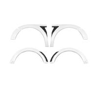 Garniture d'évasement d'aile de roue Compatible Pour le kit de garde-boue de sourcil d'arche de carrosserie large de voiture de modèle de sport Toyota C//amry SE XSE 2018-2024(WHITE)