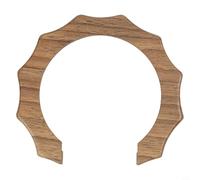 Garniture en bois pour machine à café avec protection anti-brûlure pour tête d'infusion 3145 et bouton vapeur 3006 - Housse de protection en bois massif et élément décoratif pour machines à expresso