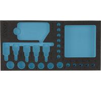 Garniture en mousse souple 2K Hazet, 163-192L