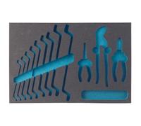 Garniture en mousse souple 2K Hazet, 163-59L