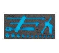 garniture en mousse souple à 2 composants 163-335L ∙ L x l : 342 mm x 172 mm