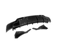 Garniture extérieure du pare-chocs arrière Diffuseur de lèvre pare-choc arrière voiture, pour Tesla modèle 3 2017 - 2023, couvercle d'angle latéral, plaque protection séparateur(Glossy Black)