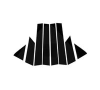 Garniture Fenêtre Porte Compatible Avec Ford Pour EcoSport B515 2013 2014 2015 2016 2017 2018 2019 2020 2021 2022 2023 Autocollants Noirs Brillants Pour Montants De Porte Et Vitres