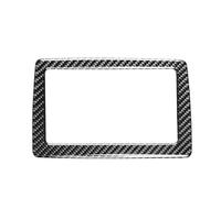 Garniture Fibre Carbone Panneau d'affichage intérieur de voiture en Fiber de carbone, autocollant de garniture, accessoires pour Mazda pour MX-5 pour Miata ND 2016 - 2023 Décoration Avec Accessoire(Bl