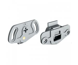 Garniture guides et roulettes - porte coulissante de meuble - PICO 25 MANTION