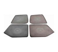 Garniture Haut-Parleur Voiture pour Lexus UX UX200 UX260h 2019 2020 2021 2022 2023 Haut-parleurs Portière Voiture Cache Décoration Stéréo Garniture Audio(A-Titanium Black)