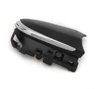 Garniture inférieure de rétroviseur gauche pour Toyota, Camry et Avalon, année modèle 2018-2023, capuchon de boîtier en plastique noir sans trou d'appareil photo
