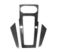 Garniture Intérieure Autocollant Couverture Cadre Changement Vitesse Central Voiture Autocollant Fibre Carbone Levier Vitesse Console Pour A-udi A3 S3 RS3 8V 2014-2019 LHD Autocollant D'intérieur(Type