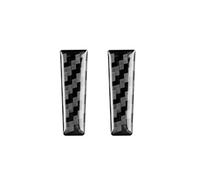 Garniture intérieure Autocollant Panneau Voiture Accessoires Garniture Intérieure Fiber Carbone Véritable pour Ford pour Mustang 2015 2016 2017 2018 2019 2020 2021 2022 2023 Couverture Garniture(Soft