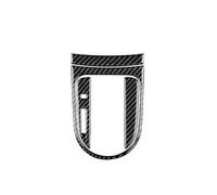 Garniture intérieure Autocollant Panneau Voiture Accessoires Garniture Intérieure Fiber Carbone Véritable pour Ford pour Mustang 2015 2016 2017 2018 2019 2020 2021 2022 2023 Couverture Garniture(Soft