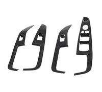 Garniture Intérieure Autocollants Décoratifs Cadre De Bouton De Lève-vitre De Voiture pour B&MW X5 G05 2019 2020 2021 Autocollant D'intérieur