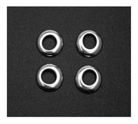 Garniture intérieure du couvercle de la console ce Pour série 1 E81 E82 E87 2007-2011 garniture de loquet porte voiture couvercle boulon serrure intérieure(Argent)