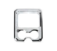 Garniture Intérieure Porte-gobelet pour Dodge pour RAM 1500 2018 - 2025 Accessoires Voiture Compartiment Rangement Décoration Panneau Coration Panneau(Chrome)