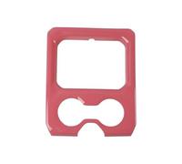 Garniture Intérieure Porte-gobelet pour Dodge pour RAM 1500 2018 - 2025 Accessoires Voiture Compartiment Rangement Décoration Panneau Coration Panneau(Pink)