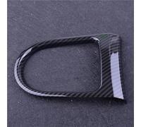 Garniture IntéRieure Voiture Cadre Garniture Panneau Boîte Vitesses Console ABS Style Fibre Carbone Pour Ford Pour Mustang 2015-2018 Bandes Garniture