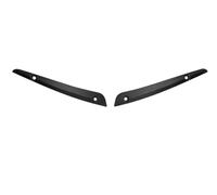 Garniture Latérale De Pare-Brise De Moto pour Harley Touring Road Glide, Spécialement Conçue pour FLTRXS Ultra FLTRUSE CVO FLTRUSE 2015-2023 Double Bulle(Black)